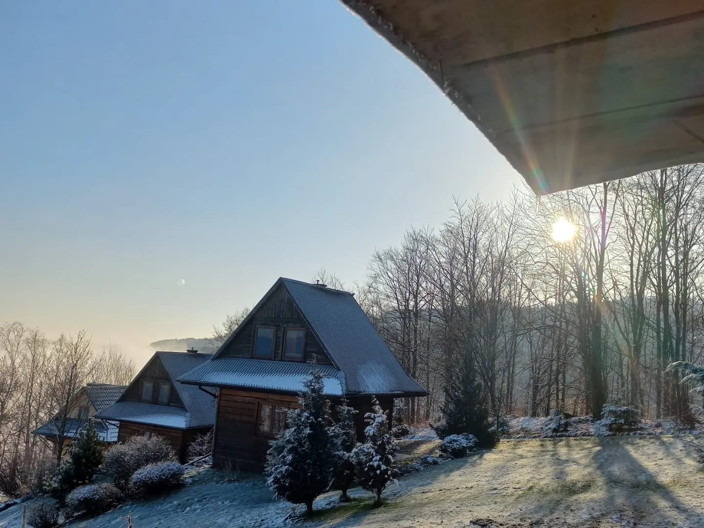 Strona Główna 12 domki laskowa zima 2